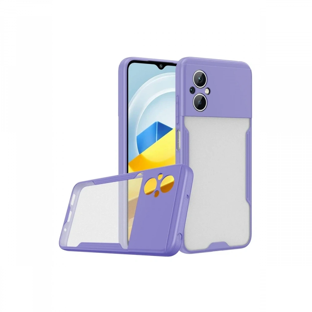 KILIFINI SEÇ - Xiaomi Poco M5 Kılıf Platin Silikon