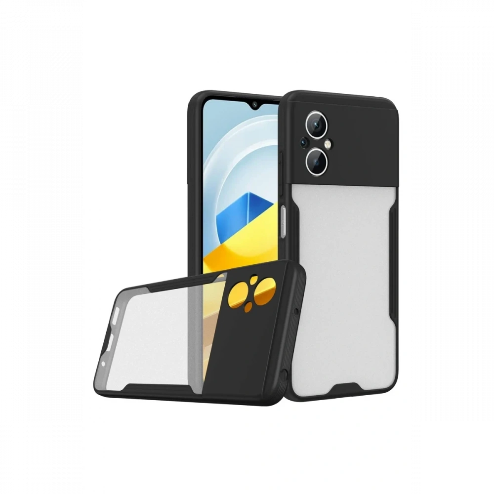 KILIFINI SEÇ - Xiaomi Poco M5 Kılıf Platin Silikon