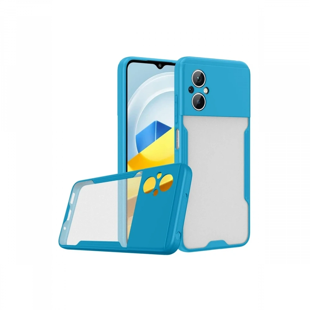 KILIFINI SEÇ - Xiaomi Poco M5 Kılıf Platin Silikon