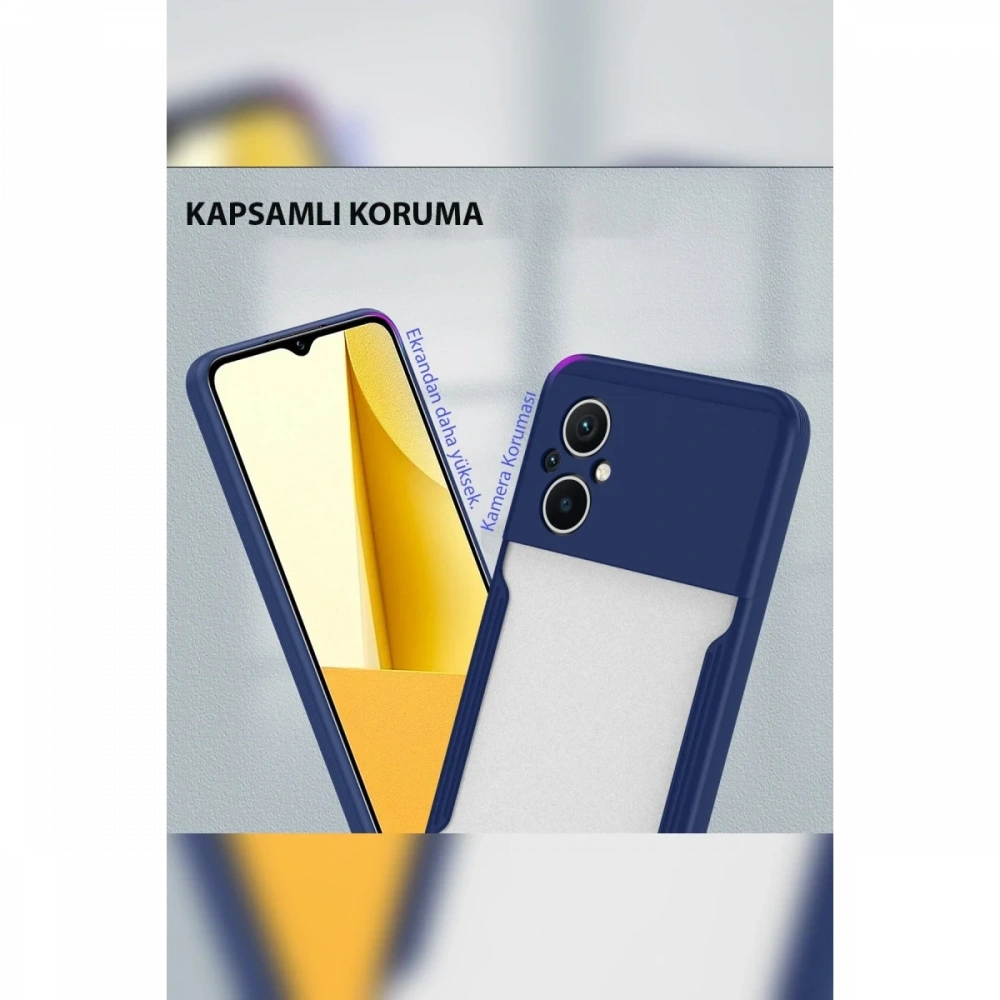 KILIFINI SEÇ - Xiaomi Poco M5 Kılıf Platin Silikon