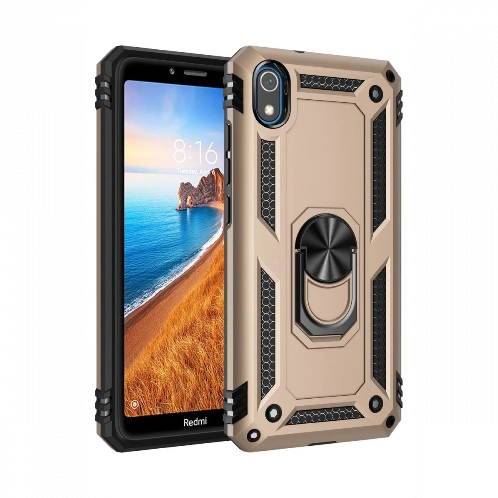 KILIFINI SEÇ - Xiaomi Redmi 7A Kılıf Sofya Yüzüklü Silikon Kapak