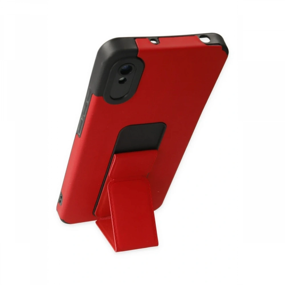 KILIFINI SEÇ - Xiaomi Redmi 9A Kılıf Mega Standlı Silikon