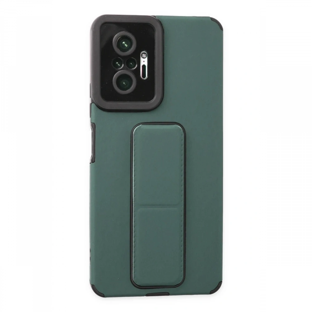 KILIFINI SEÇ - Xiaomi Redmi Note 10 Pro Kılıf Mega Standlı Silikon