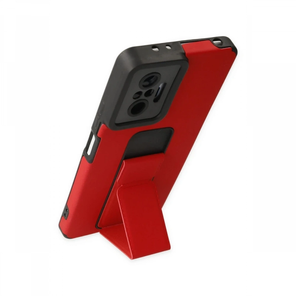 KILIFINI SEÇ - Xiaomi Redmi Note 10 Pro Kılıf Mega Standlı Silikon