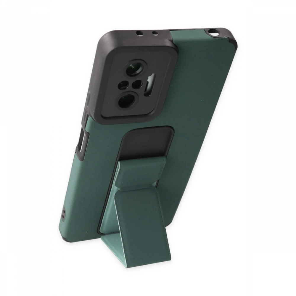 KILIFINI SEÇ - Xiaomi Redmi Note 10 Pro Kılıf Mega Standlı Silikon