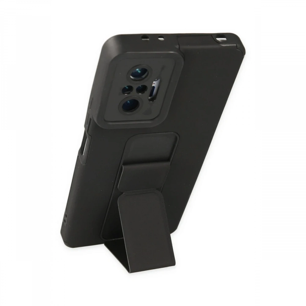 KILIFINI SEÇ - Xiaomi Redmi Note 10 Pro Kılıf Mega Standlı Silikon