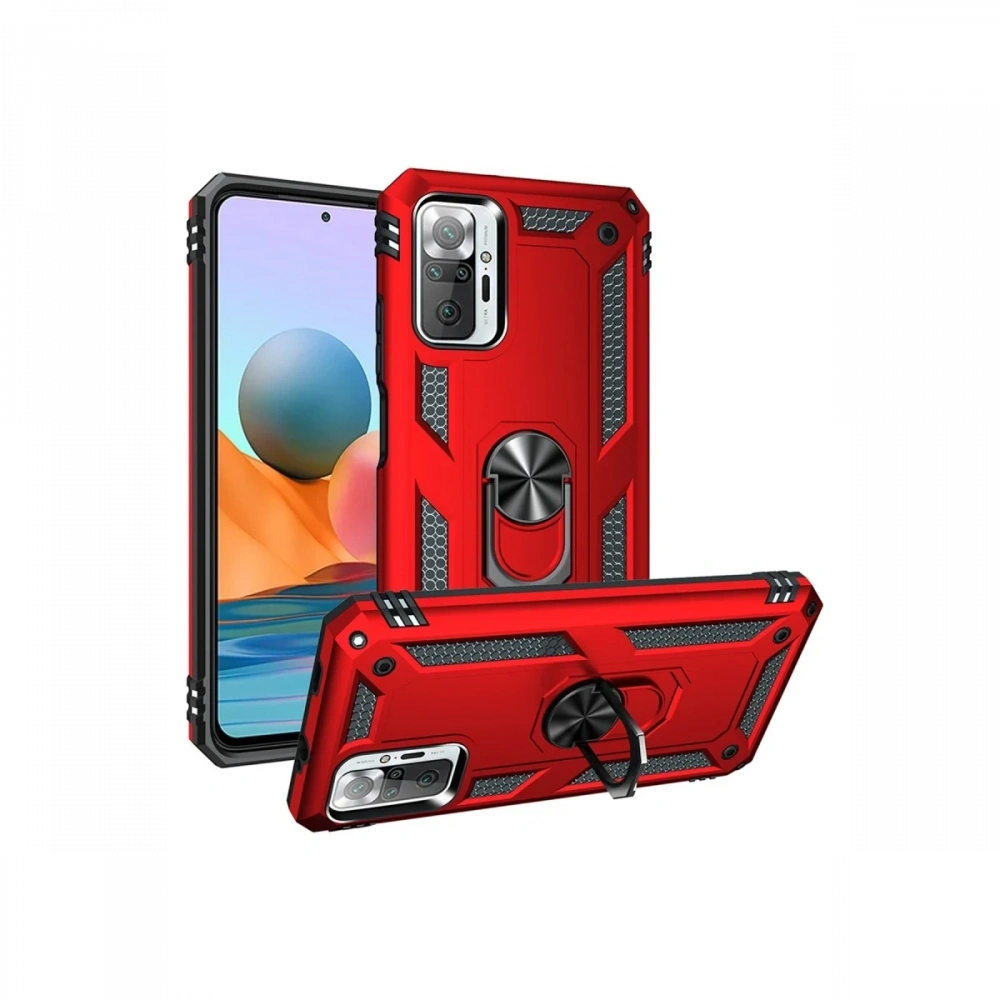 KILIFINI SEÇ - Xiaomi Redmi Note 10 Pro Kılıf Sofya Yüzüklü Silikon Kapak
