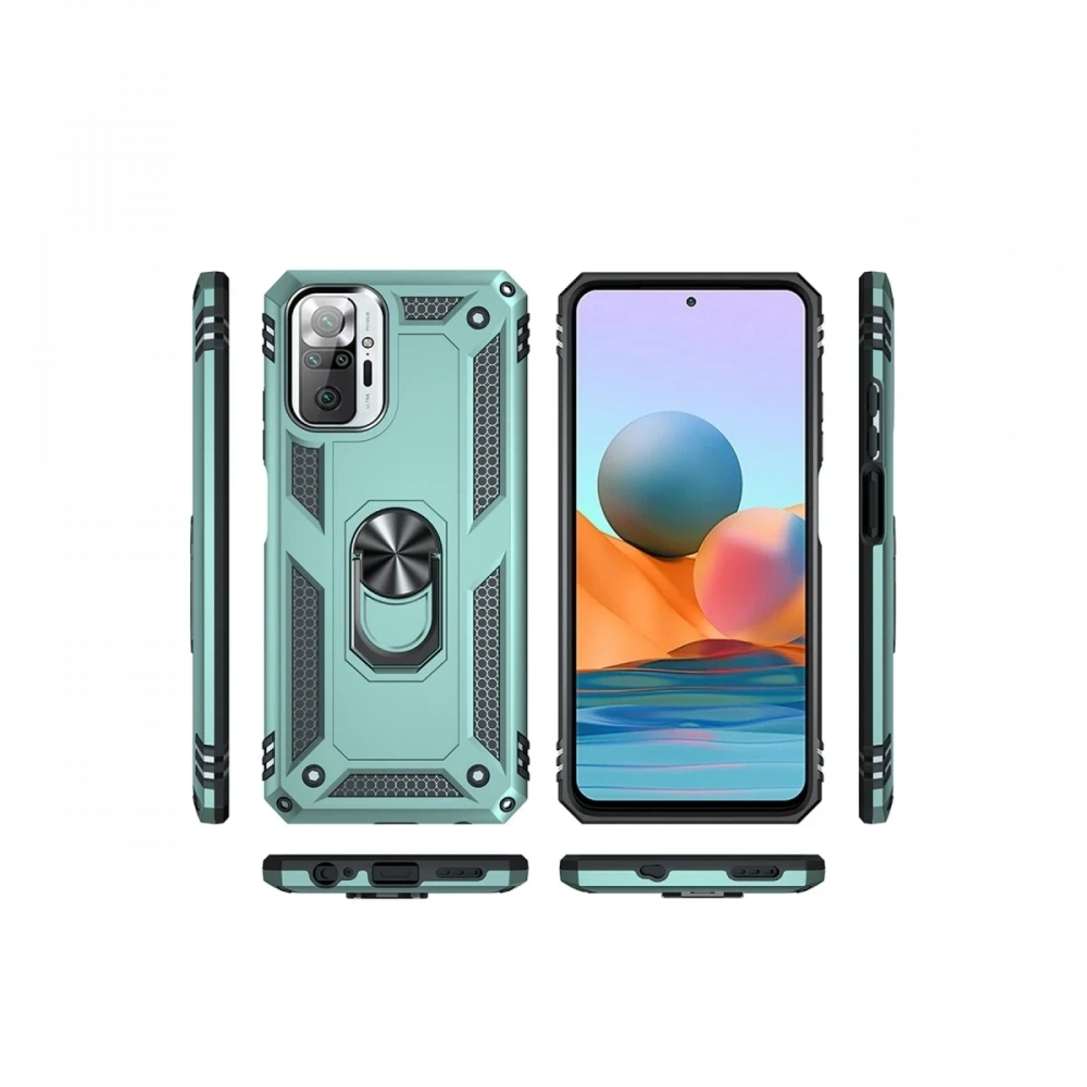 KILIFINI SEÇ - Xiaomi Redmi Note 10 Pro Kılıf Sofya Yüzüklü Silikon Kapak