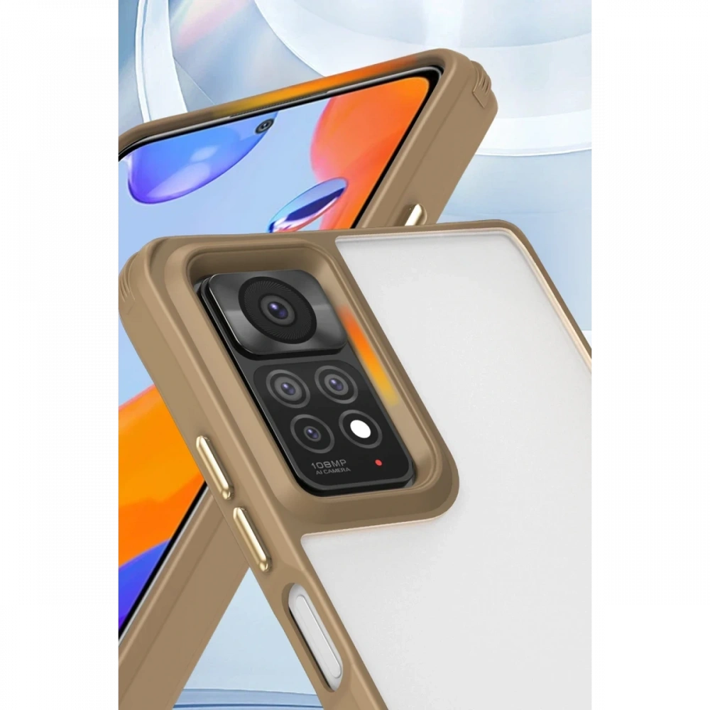 Newface Xiaomi Redmi Note 11 Pro Kılıf Penta Silikon Kılıf