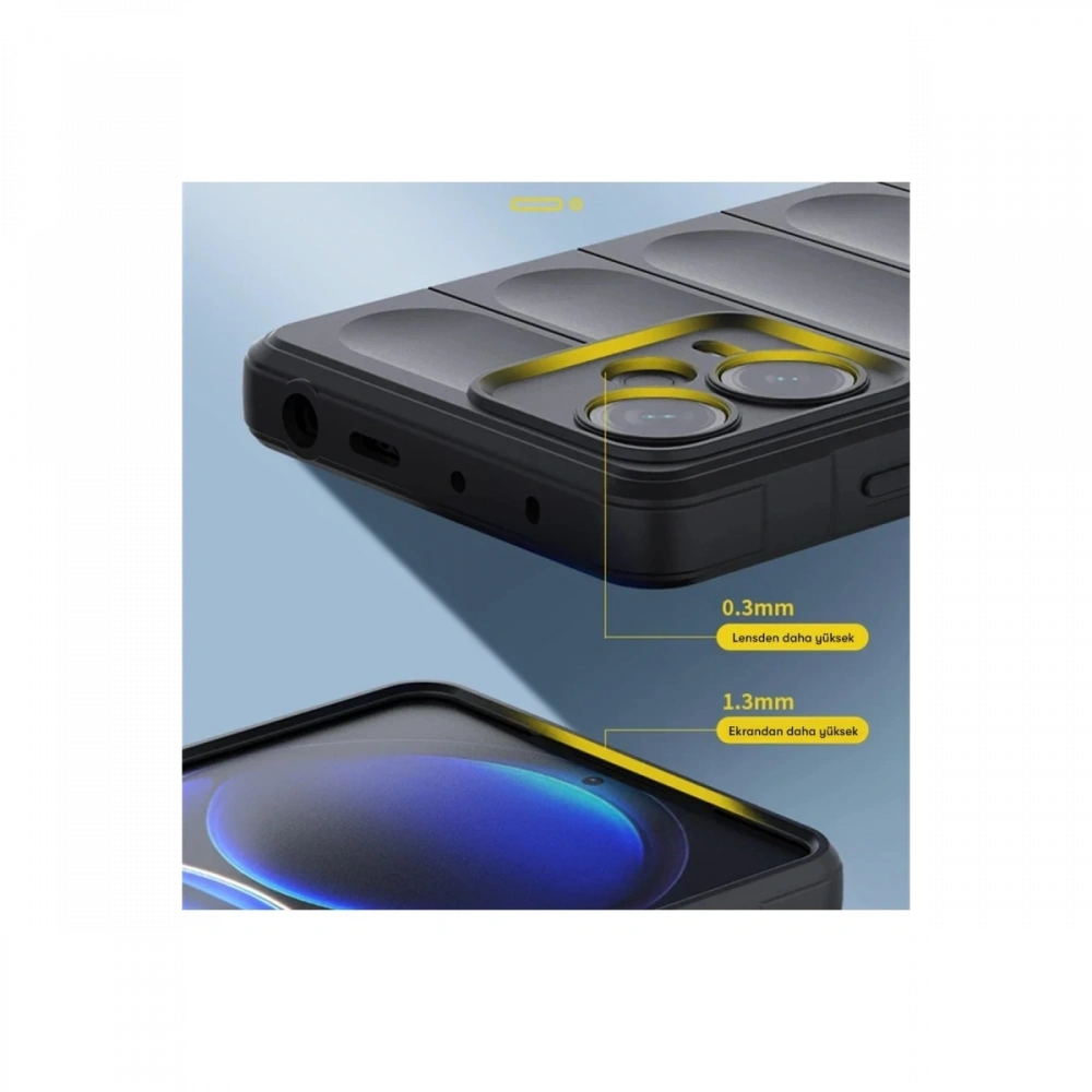 Newface Xiaomi Redmi Note 12 4G Kılıf Optimum Silikon