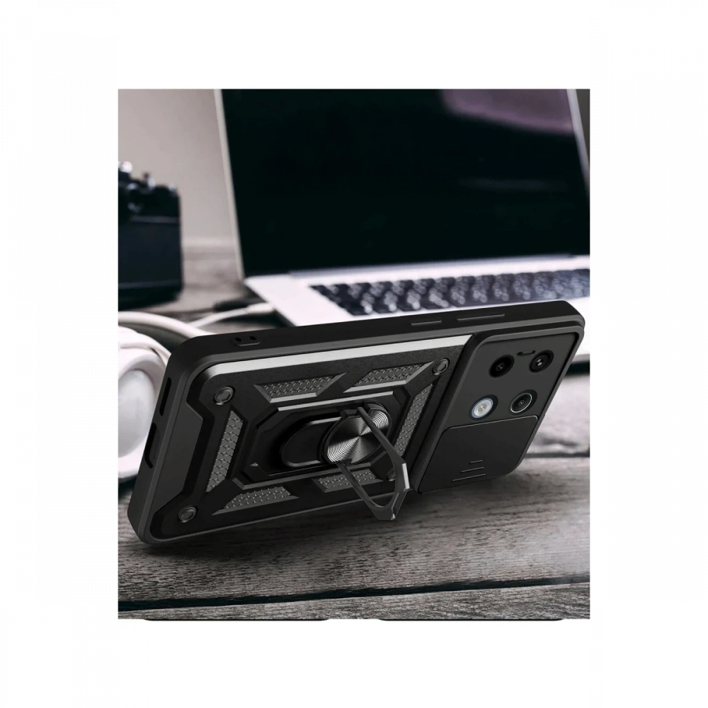Newface Xiaomi Redmi Note 13 Pro 4G Pars Lens Yüzüklü Silikon