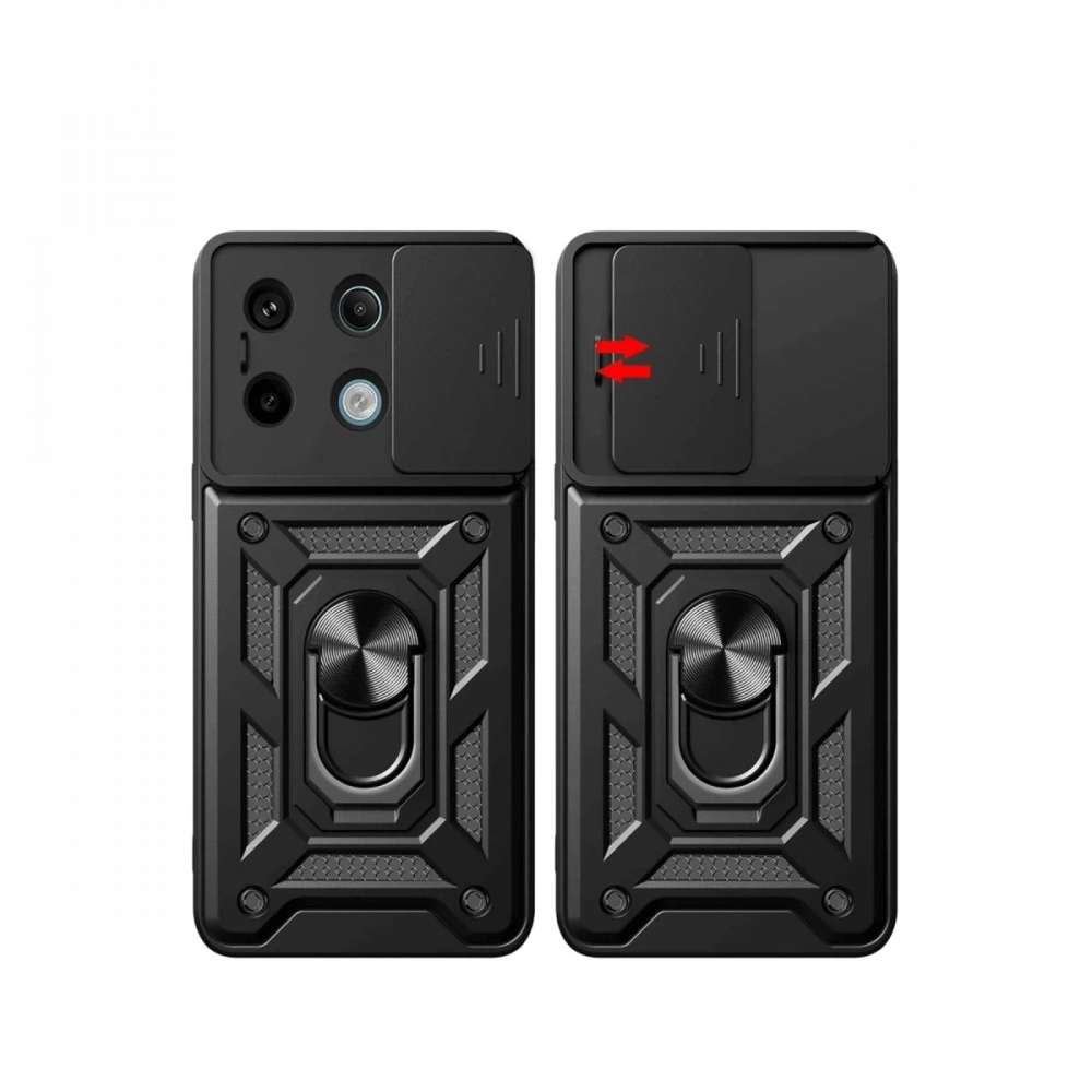 Newface Xiaomi Redmi Note 13 Pro 4G Pars Lens Yüzüklü Silikon