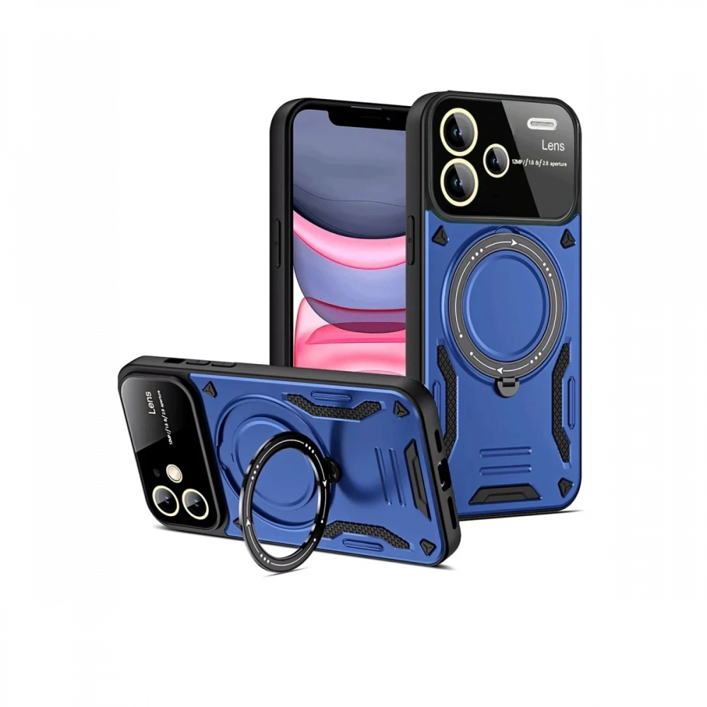 Newface Xiaomi Redmi Note 13 Pro Plus Joy Lens Standlı Kapak