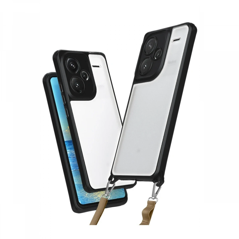 Newface Xiaomi Redmi Note 13 Pro Plus Kılıf Penta Silikon Kılıf