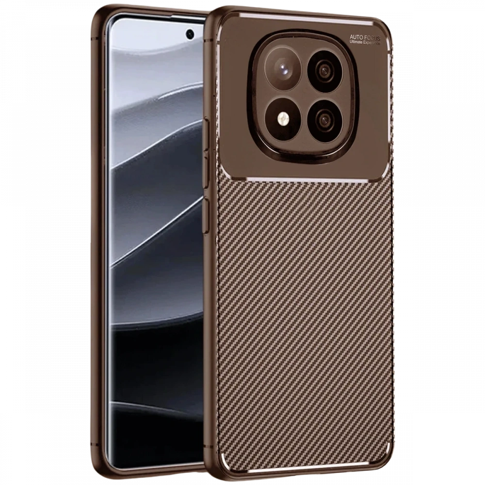 Newface Xiaomi Redmi Note 14 Pro Plus Kılıf Auto Focus Karbon Kapak