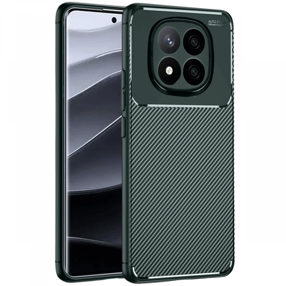 Newface Xiaomi Redmi Note 14 Pro Plus Kılıf Auto Focus Karbon Kapak