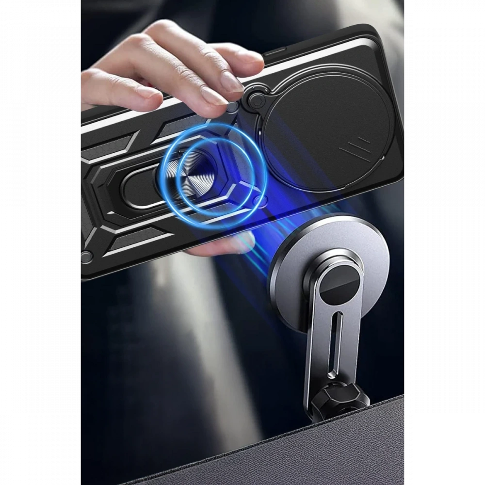 Newface Xiaomi Redmi Note 14 Pro Plus Kılıf Pars Lens Yüzüklü Silikon