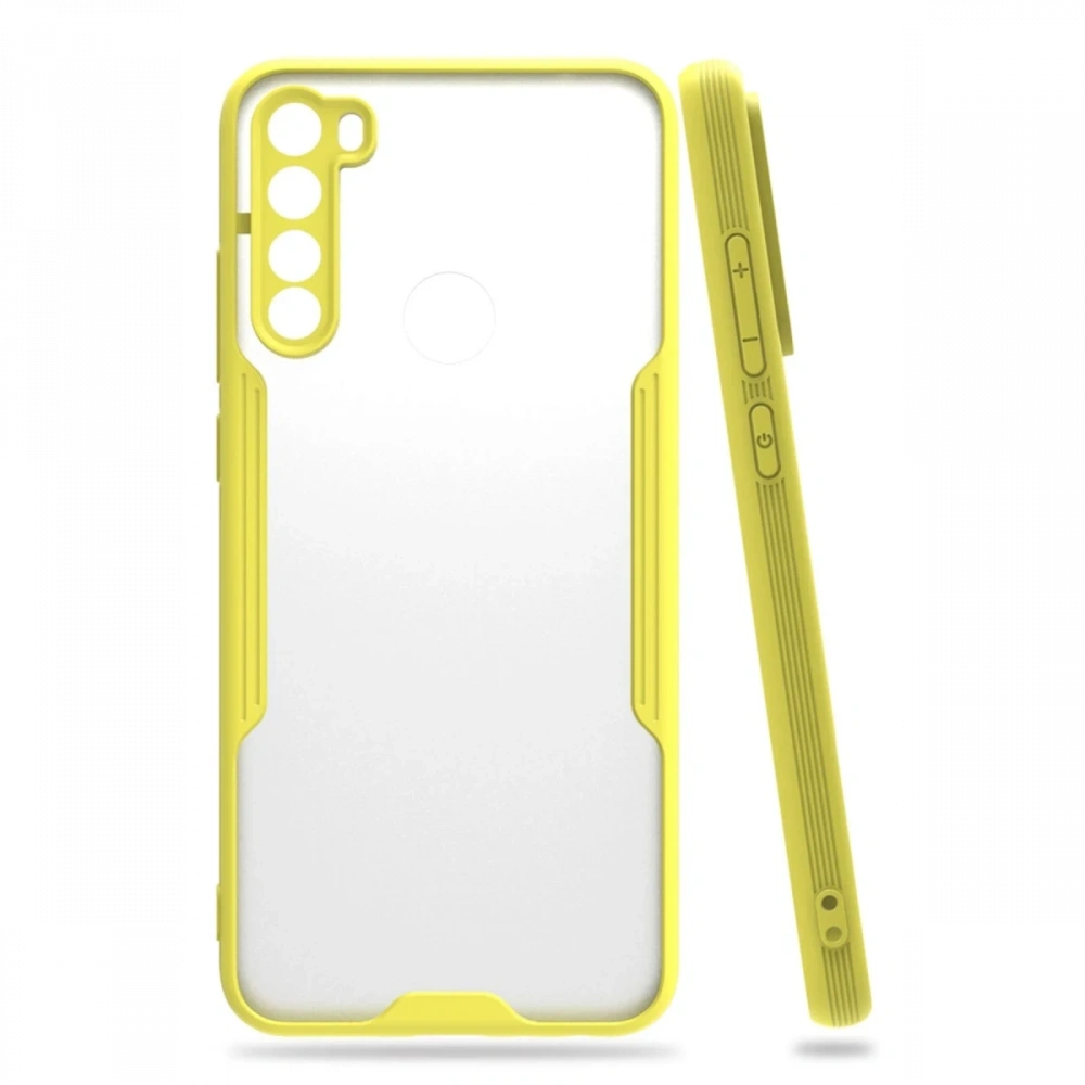 KILIFINI SEÇ - Xiaomi Redmi Note 8 Kılıf Platin Silikon