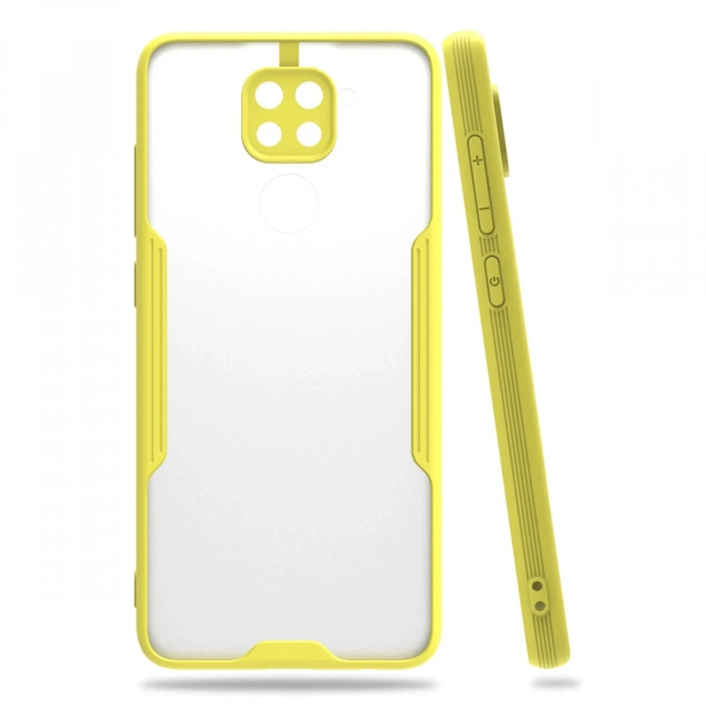 KILIFINI SEÇ - Xiaomi Redmi Note 9 Kılıf Platin Silikon