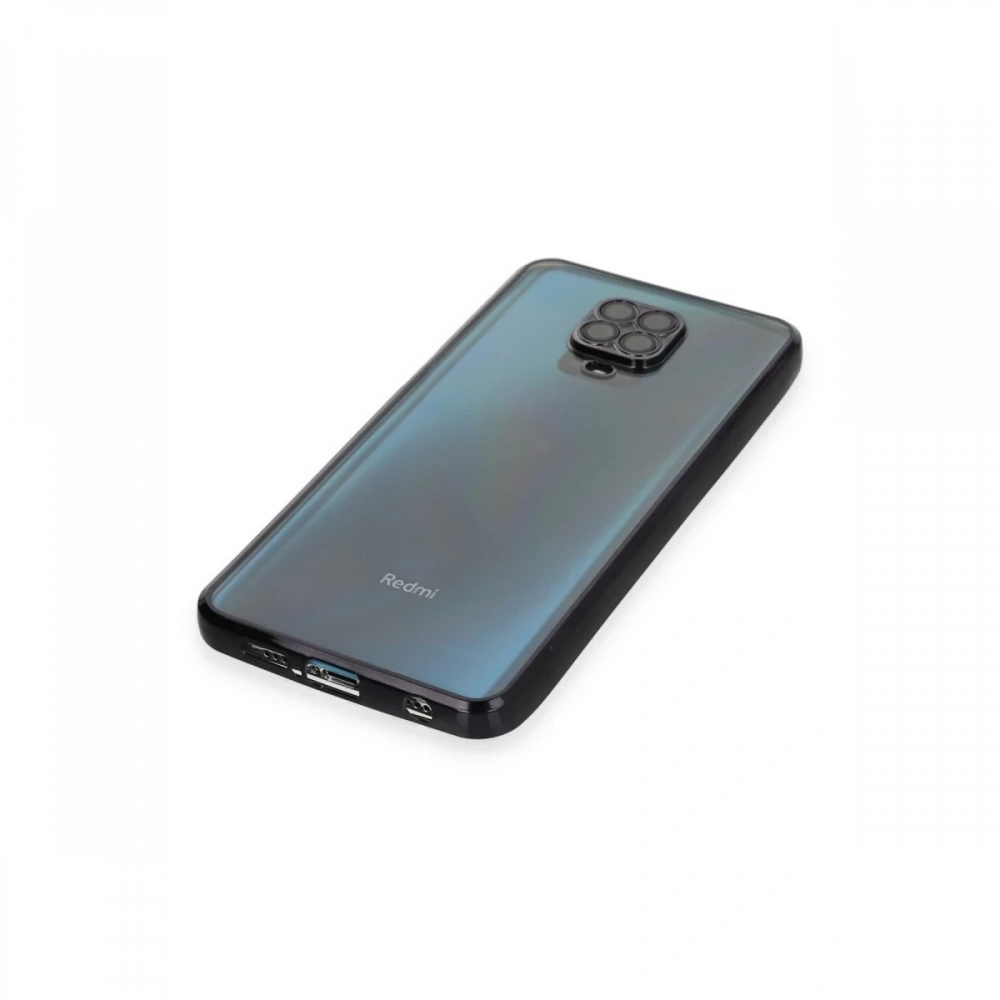 Newface Xiaomi Redmi Note 9 Pro Kılıf Razer Lensli Silikon