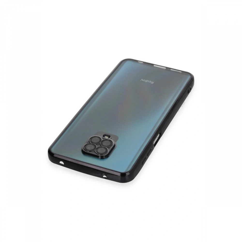 Newface Xiaomi Redmi Note 9 Pro Kılıf Razer Lensli Silikon