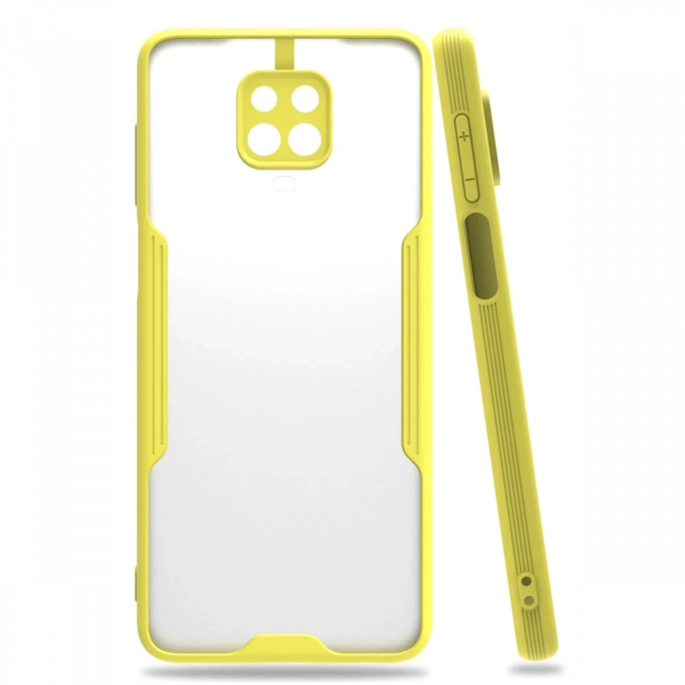KILIFINI SEÇ - Xiaomi Redmi Note 9S Kılıf Platin Silikon