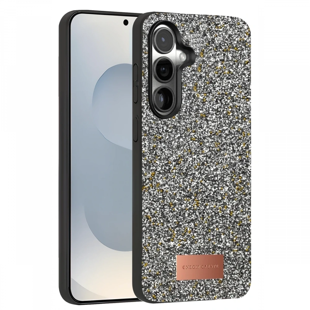 Samsung Galaxy S25 Bright Simli Kapak
