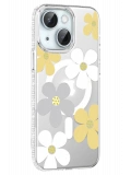 Joko Apple iPhone 14 Floral Magsafe Kapak - Sarı
