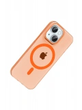 Joko Apple iPhone 14 PC Blank Magsafe Kapak - Turuncu