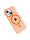 Joko Apple iPhone 14 PC Blank Magsafe Kapak - Turuncu
