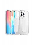 Joko Apple iPhone 14 Pro Max Kılıf Alfa Magsafe Standlı Kapak - Şeffaf