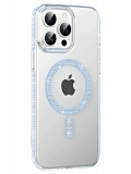 Joko Apple iPhone 14 Pro Max Move Taşlı Magsafe Kapak - Mavi