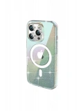 Joko Apple iPhone 14 Pro Max Rasasi Simli Magsafe Kapak - Şeffaf