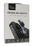 Joko Apple iPhone 14 PVD Metal Kamera Lens - Pembe