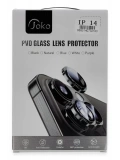 Joko Apple iPhone 14 PVD Metal Kamera Lens - Turuncu