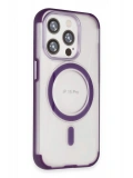 Joko Apple iPhone 15 Pro Hilton Magsafe Kapak - Derin Mor