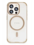 Joko Apple iPhone 15 Pro Hilton Magsafe Kapak - Gold