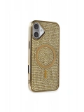 Joko Apple iPhone 16 Plus Kılıf Helen Magsafe Kapak - Gold