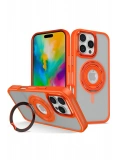 Joko Apple iPhone 16 Pro Max Banza Magsafe Standlı Kapak - Turuncu