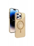Joko Apple iPhone 16 Pro Max Stella PC Sert Magsafe Kılıf - Gold
