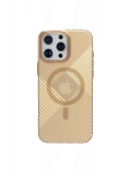 Joko Apple iPhone 16 Pro Stella PC Sert Magsafe Kılıf - Gold