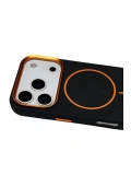Joko Apple iPhone 17 Pro Luno Deri Magsafe Kapak - Siyah