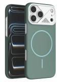 Joko Apple iPhone 17 Pro Max Export Magsafe Kapak - Turkuaz