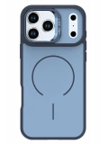 Joko Apple iPhone 17 Pro Max Flexa Magsafe Kapak - Mavi