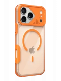 Joko Apple iPhone 17 Pro Zinko Magsafe Kapak - Turuncu