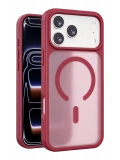 Joko Apple iPhone 18 Pro Max Jota Magsafe Kapak - Bordo