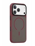 Joko Apple iPhone 18 Pro Max Megane Magsafe Kapak - Bordo
