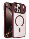 Joko Apple iPhone 18 Pro Max Terea Magsafe Kapak - Bordo