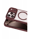 Joko Apple iPhone 18 Pro Terea Magsafe Kapak - Bordo