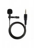 Newface 3.5mm Jak 1.5 Metre Double Mikrofon - Siyah